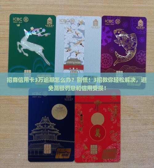 招商信用卡3万逾期怎么办