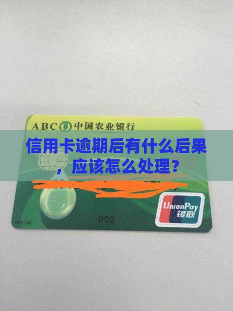连云港信用卡逾期后的后果及处理方法