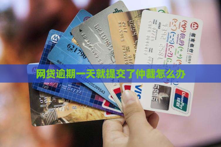 网贷逾期一天就提交了仲裁怎么办