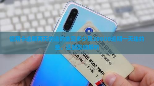 信用卡逾期两天的违约金是多少及20000逾期一天违约金，还款影响解析