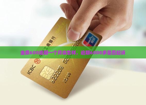 金条600逾期一个月会怎样，逾期6000多是否起诉