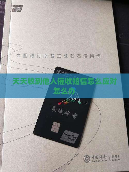 天天收到他人催收短信怎么应对怎么办