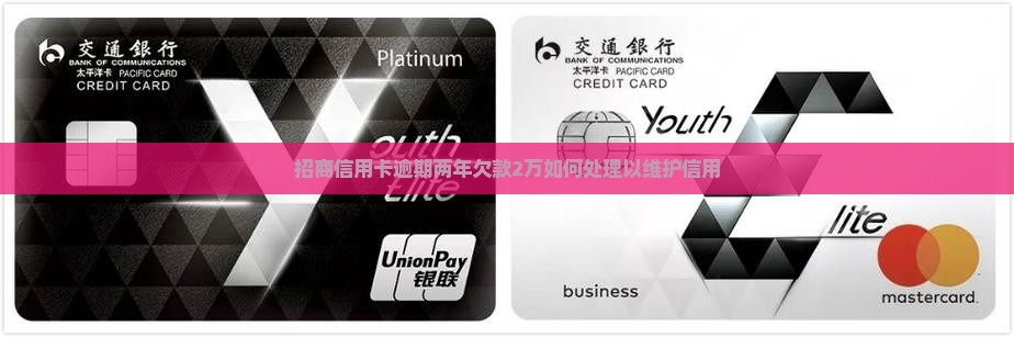 招商信用卡逾期两年欠款2万如何处理以维护信用