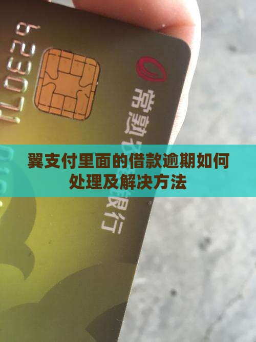 翼支付里面的借款逾期如何处理及解决方法
