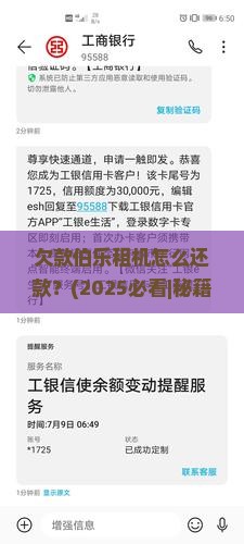 欠款伯乐租机怎么还款方式选择