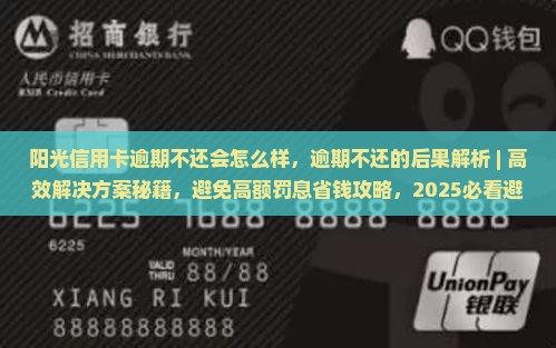 阳光信用卡逾期不还会怎么样