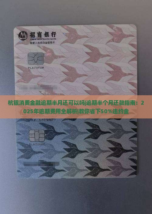 杭银消费金融逾期半月还可以吗需要注意什么 杭银消费金融逾期半月还可以吗需要注意什么