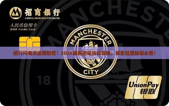 招行的闪电贷逾期应该怎么办