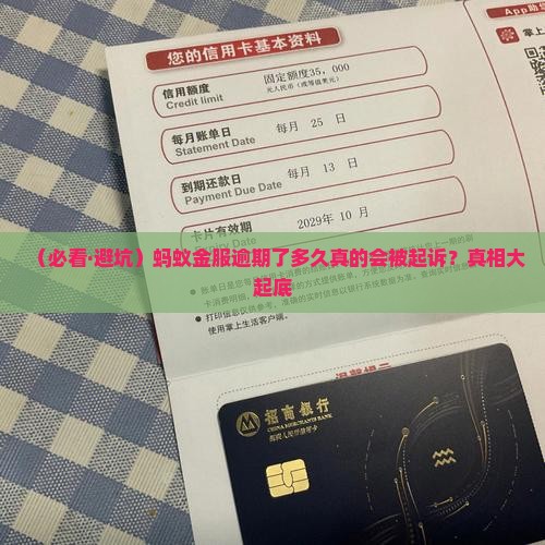蚂蚁金服逾期还款多久会被起诉