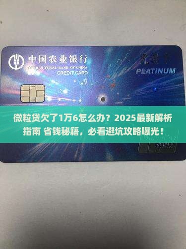 微粒贷欠了1万6怎么办