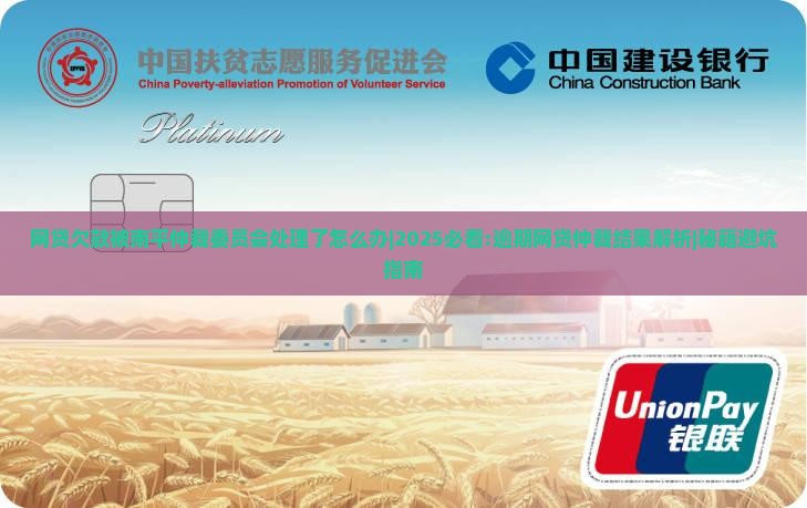 网贷欠款被南平仲裁委员会处理了怎么办