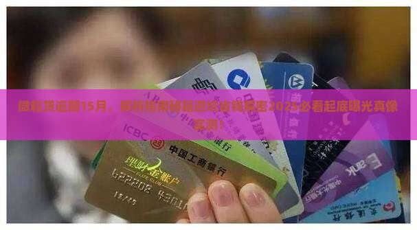 微粒贷逾期15月 微粒贷逾期15月