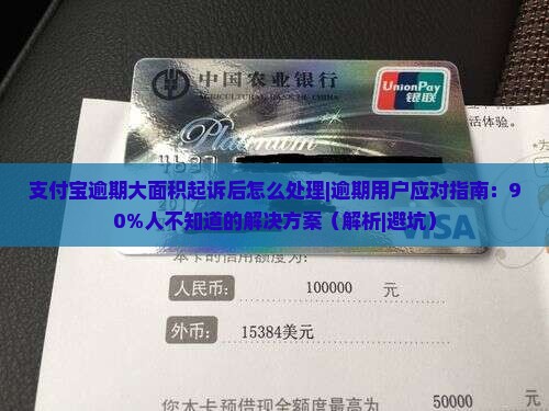 支付宝逾期大面积起诉后怎么处理
