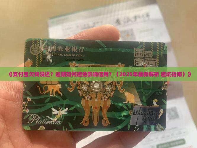 支付宝欠钱没还怎么处理好