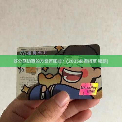 好分期协商的方案有哪些