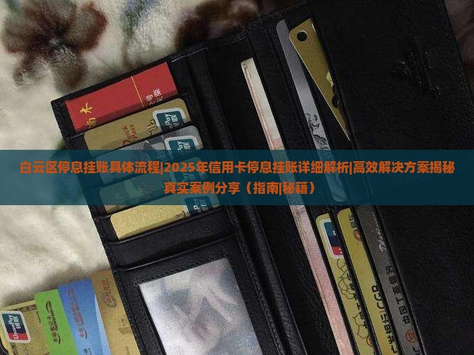 白云区停息挂账具体流程