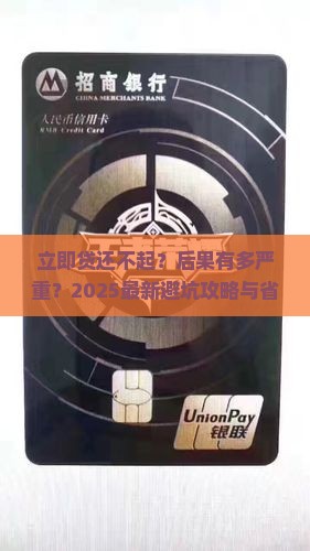 立即贷无力偿还会有哪些后果