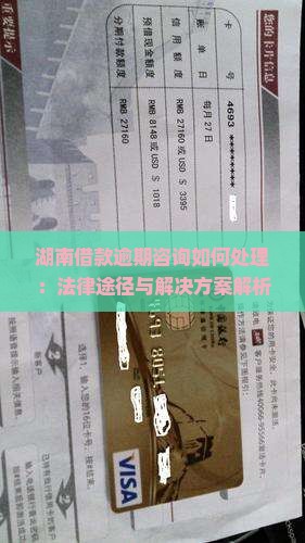 湖南借款逾期咨询如何处理：法律途径与解决方案解析