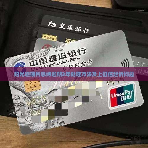 阳光逾期利息缚逾期3年处理方法及上征信起诉问题