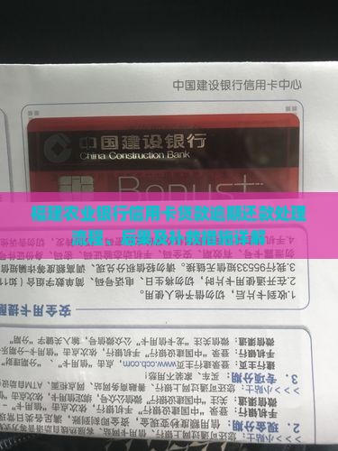 福建农业银行信用卡贷款逾期还款处理流程、后果及补救措施详解