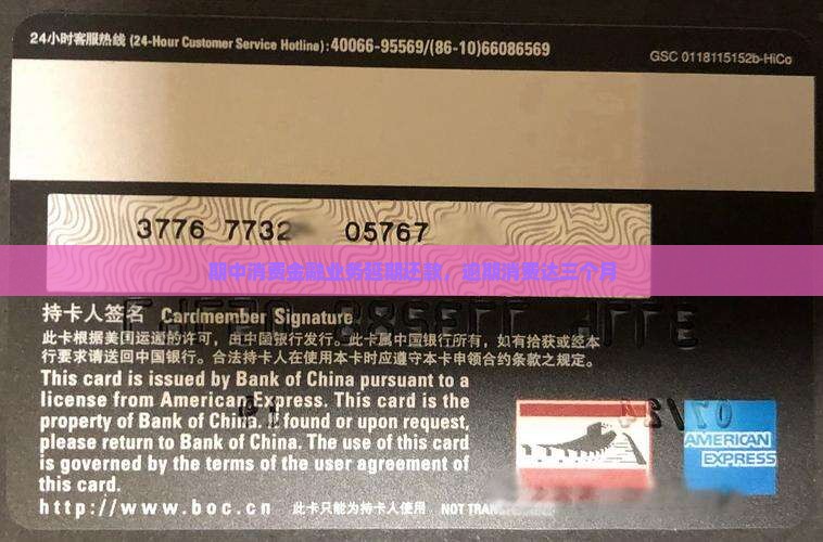 期中消费金融业务延期还款，逾期消费达三个月