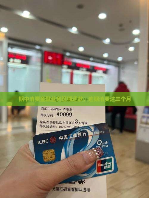 期中消费金融业务延期还款，逾期消费达三个月