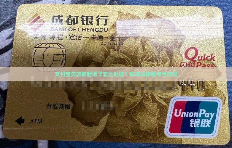 支付宝欠款被起诉了怎么处理？解决法律程序全流程