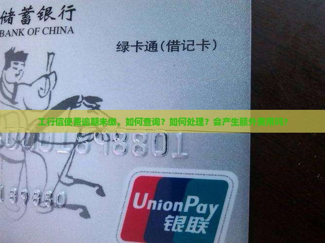 工行信使费逾期未缴，如何查询？如何处理？会产生额外费用吗？