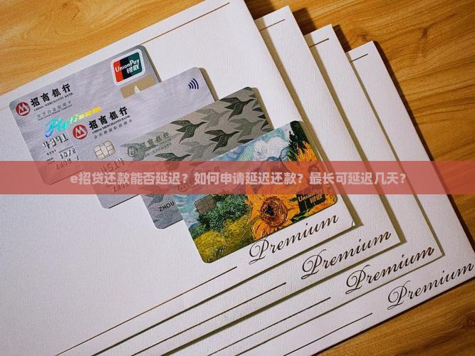 e招贷还款能否延迟？如何申请延迟还款？最长可延迟几天？