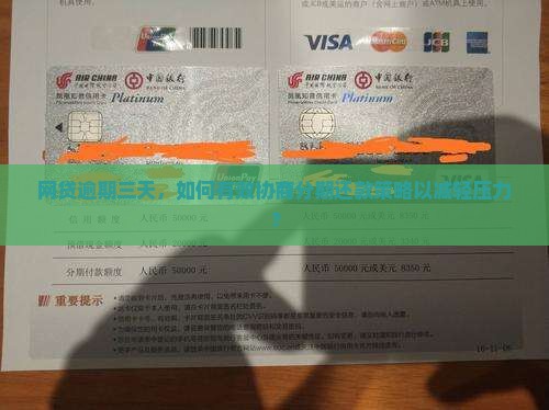 网贷逾期三天，如何有效协商分期还款策略以减轻压力？