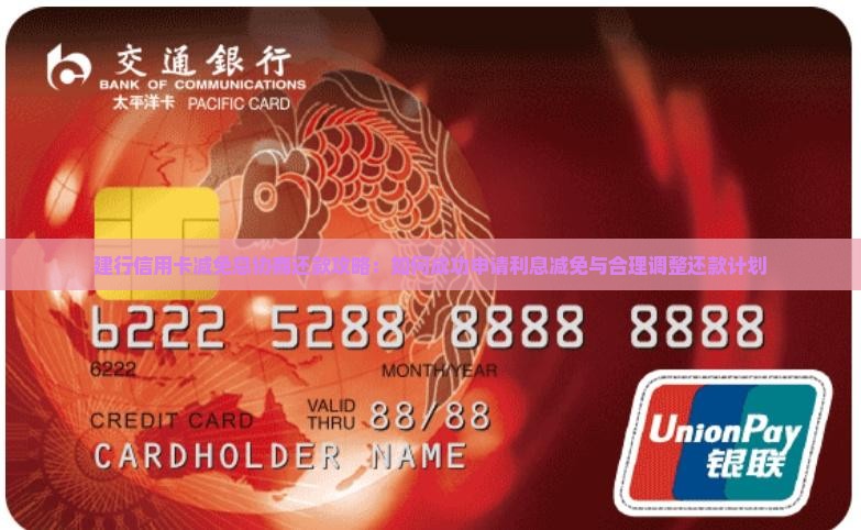 建行信用卡减免息协商还款攻略：如何成功申请利息减免与合理调整还款计划