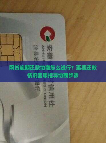 网贷逾期还款协商怎么进行？延期还款情况客服指导协商步骤