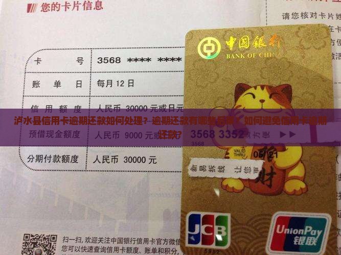 泸水县信用卡逾期还款如何处理？逾期还款有哪些后果？如何避免信用卡逾期还款？