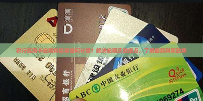 农行信用卡逾期利息率如何计算？解决逾期还款痛点，了解最新利率政病