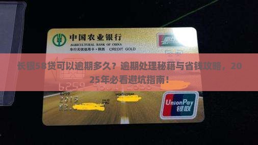 长银58贷可以逾期多久如何处理逾期款项