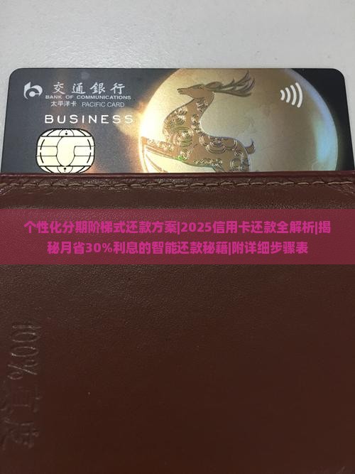 个性化分期阶梯式还款方案