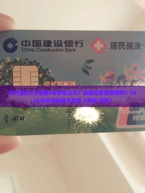 支付宝欠2万逾期2年多怎么办