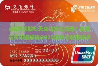e招贷逾期七天应该怎么处理