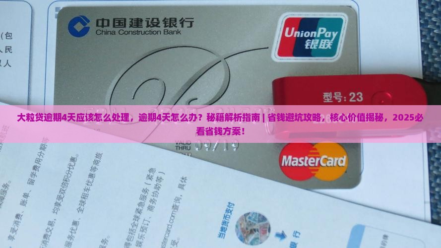 大粒贷逾期4天应该怎么处理