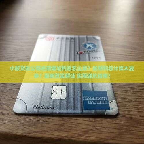 小额贷款公司逾期增加利息怎么计算