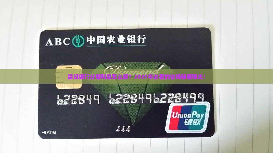 建设银行个性化分期利率计算方法
