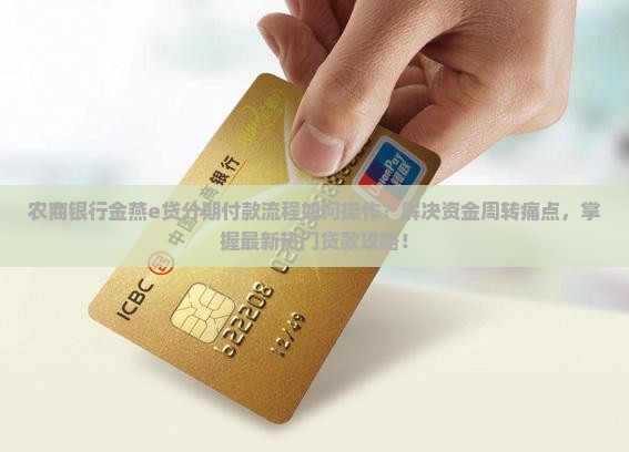 农商银行金燕e贷分期付款流程如何操作？解决资金周转痛点，掌握最新热门贷款攻略！