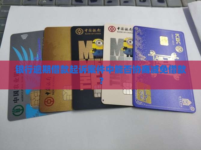 银行逾期借款起诉案件中能否协商减免借款？