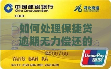 如何处理保捷贷逾期无力偿还的问题