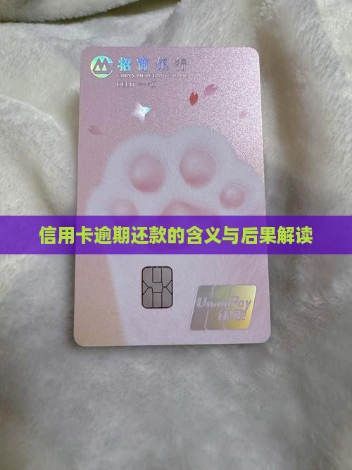 信用卡逾期还款的含义与后果解读