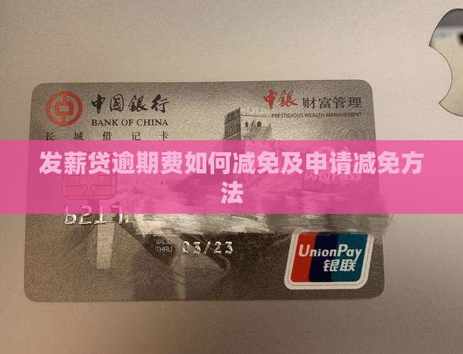 发薪贷逾期费如何减免及申请减免方法