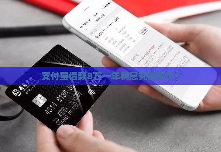 支付宝借款8万一年利息究竟多少？