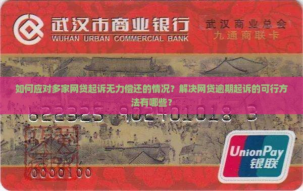 如何应对多家网贷起诉无力偿还的情况？解决网贷逾期起诉的可行方法有哪些？