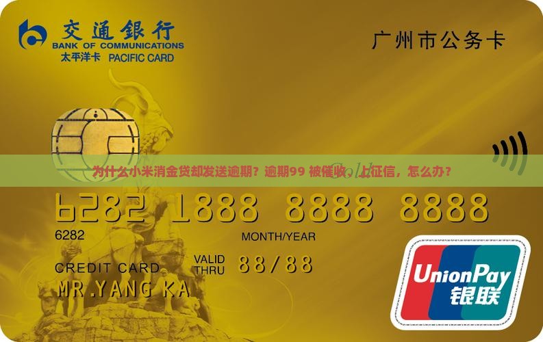 为什么小米消金贷却发送逾期？逾期99+被催收、上征信，怎么办？