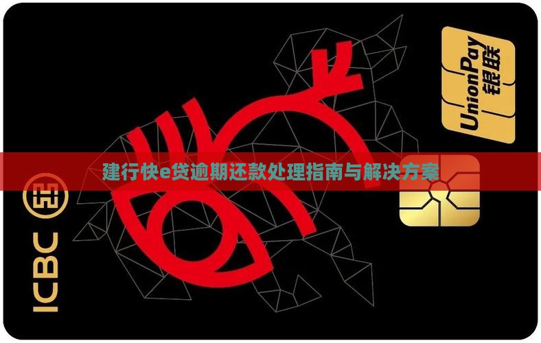 建行快e贷逾期还款处理指南与解决方案